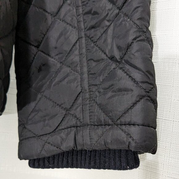 MICHAEL KORS Quilted Jacket Coat Ladies Designer Size M Black - Picture 8 of 16